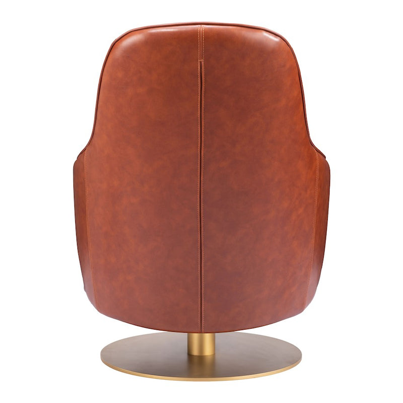 Zuo Modern Withby Accent Chair, Brown