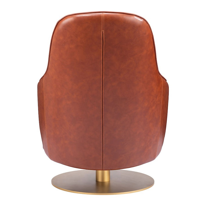 Zuo Modern Withby Accent Chair, Brown