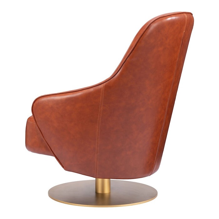 Zuo Modern Withby Accent Chair, Brown