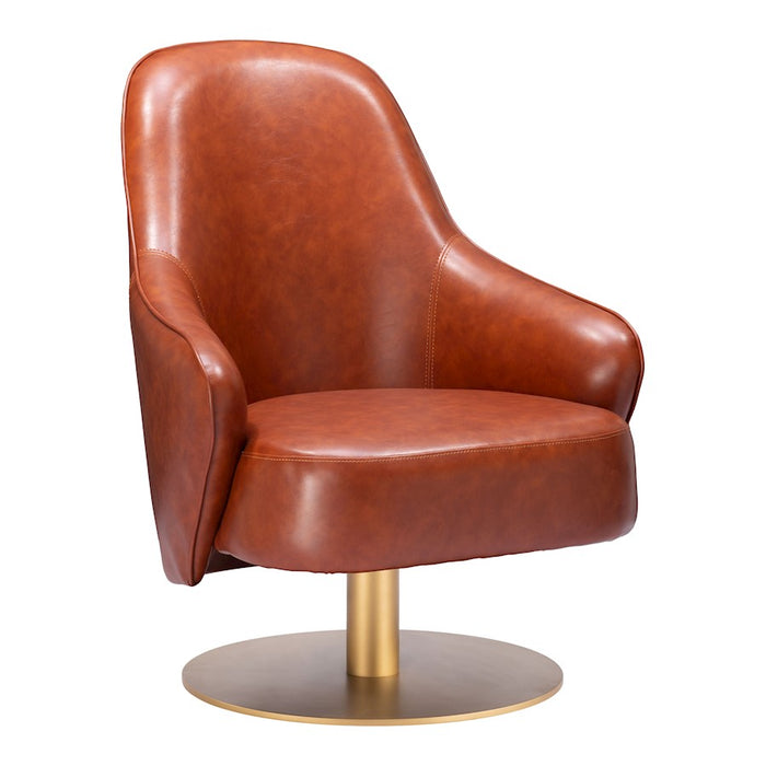 Zuo Modern Withby Accent Chair, Brown