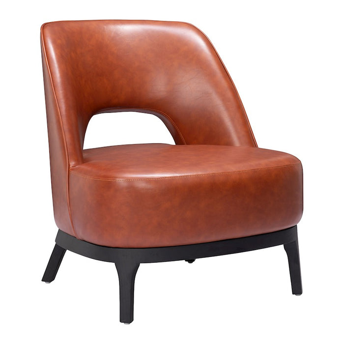Zuo Modern Mistley Accent Chair, Brown