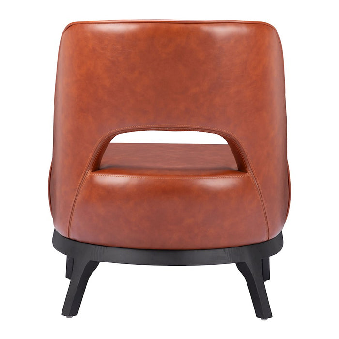 Zuo Modern Mistley Accent Chair, Brown