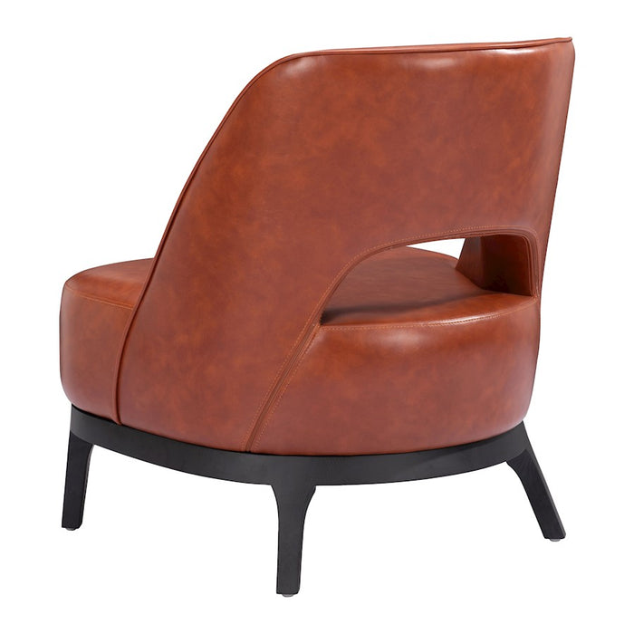 Zuo Modern Mistley Accent Chair, Brown
