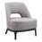 Zuo Modern Mistley Accent Chair, Gray - 110110