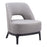 Zuo Modern Mistley Accent Chair, Gray