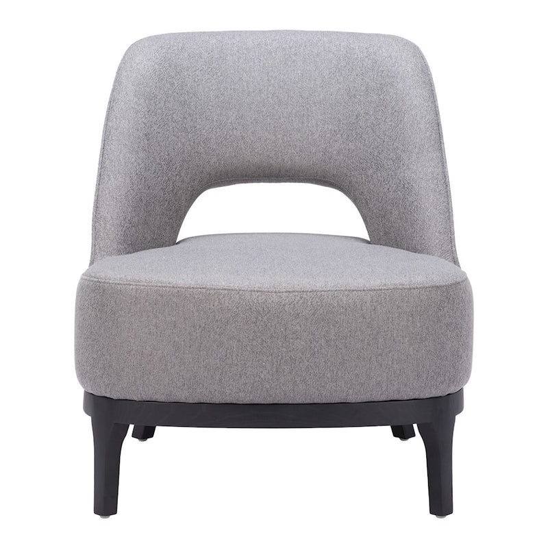 Zuo Modern Mistley Accent Chair, Gray