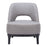 Zuo Modern Mistley Accent Chair, Gray