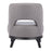 Zuo Modern Mistley Accent Chair, Gray