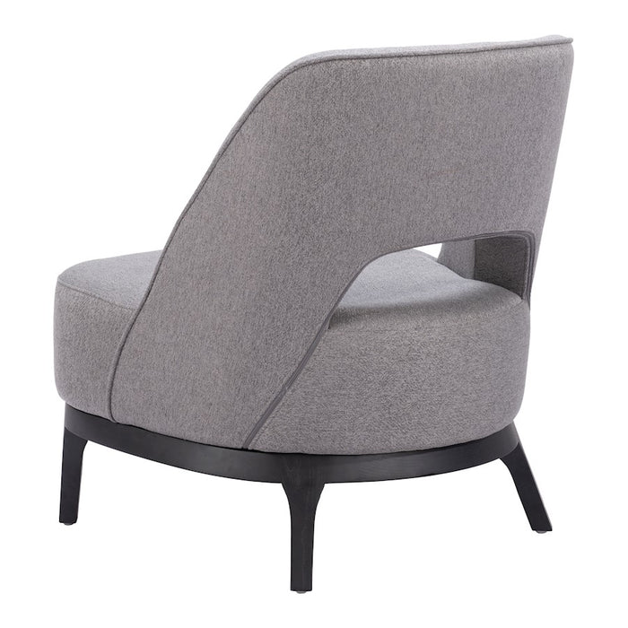 Zuo Modern Mistley Accent Chair, Gray
