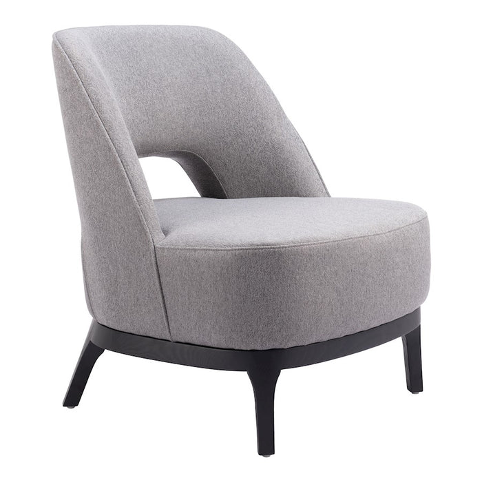 Zuo Modern Mistley Accent Chair, Gray