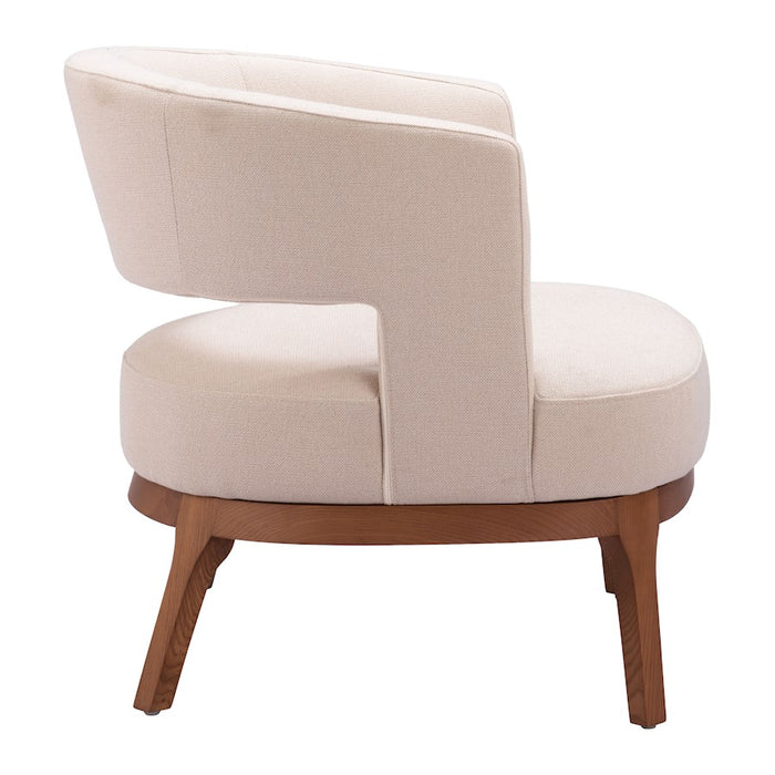 Zuo Modern Penryn Accent Chair, Beige