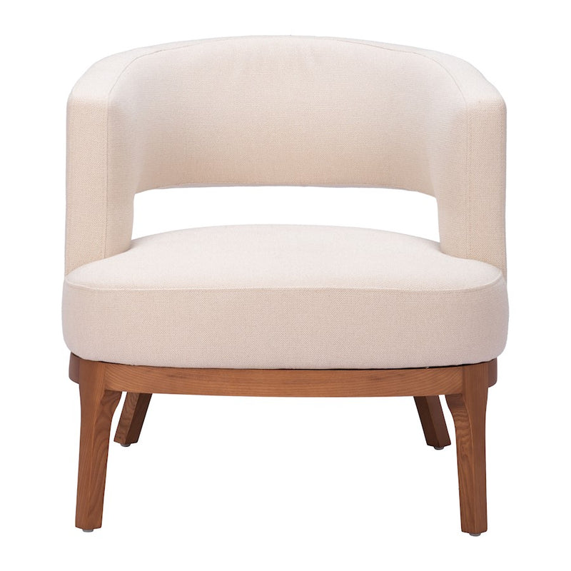 Zuo Modern Penryn Accent Chair, Beige