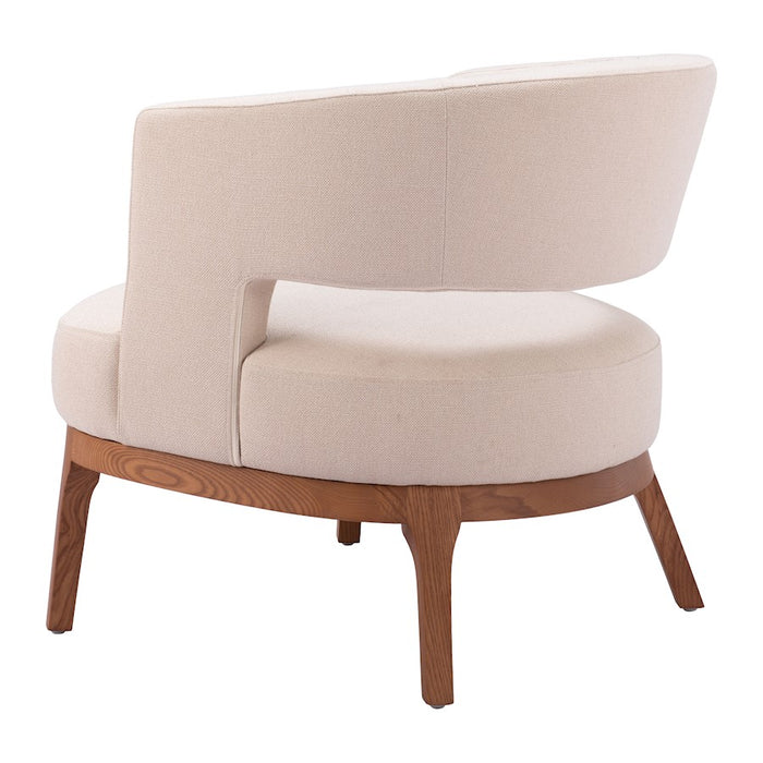 Zuo Modern Penryn Accent Chair, Beige