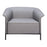 Zuo Modern Burry Accent Chair, Slate Gray