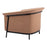 Zuo Modern Burry Accent Chair, Tan