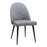 Zuo Modern Silloth Armless Dining Chair Set of 2, Gray