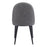 Zuo Modern Silloth Armless Dining Chair Set of 2, Gray