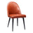 Zuo Modern Silloth Armless Dining Chair Set of 2, Brown