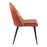 Zuo Modern Silloth Armless Dining Chair Set of 2, Brown