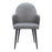 Zuo Modern Silloth Dining Chair, Gray