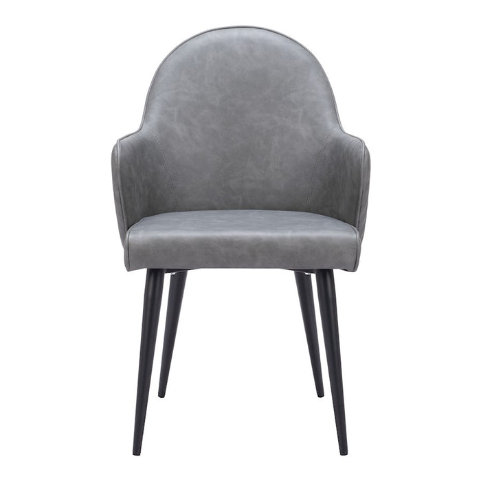 Zuo Modern Silloth Dining Chair, Gray
