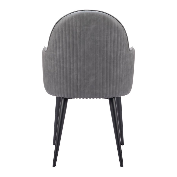 Zuo Modern Silloth Dining Chair, Gray