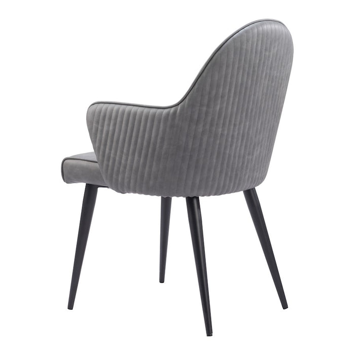 Zuo Modern Silloth Dining Chair, Gray