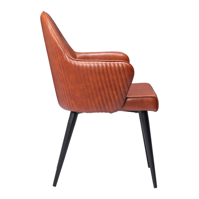 Zuo Modern Silloth Dining Chair, Brown