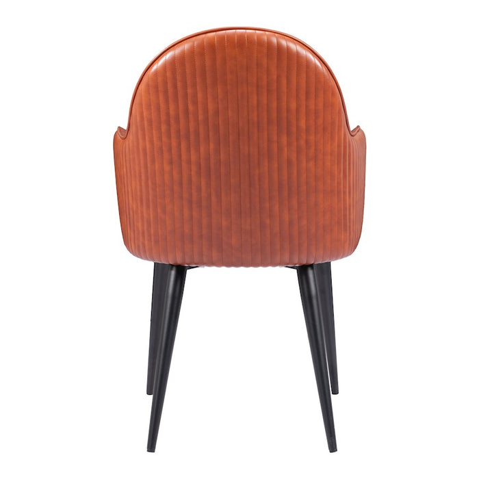 Zuo Modern Silloth Dining Chair, Brown