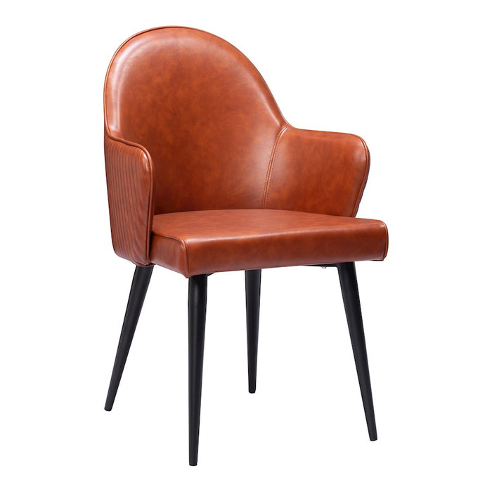 Zuo Modern Silloth Dining Chair, Brown