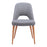Zuo Modern Leith Dining Chair Set of 2, Gray