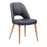 Zuo Modern Leith Dining Chair Set of 2, Black