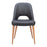 Zuo Modern Leith Dining Chair Set of 2, Black