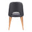 Zuo Modern Leith Dining Chair Set of 2, Black