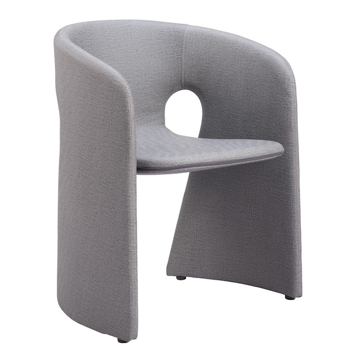 Zuo Modern Rosyth Dining Chair, Slate Gray