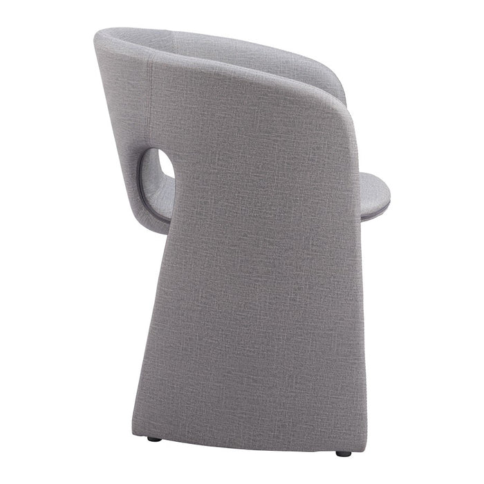 Zuo Modern Rosyth Dining Chair, Slate Gray