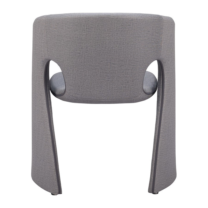 Zuo Modern Rosyth Dining Chair, Slate Gray