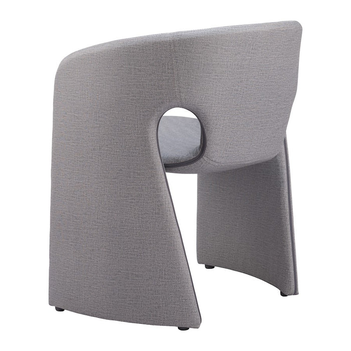 Zuo Modern Rosyth Dining Chair, Slate Gray