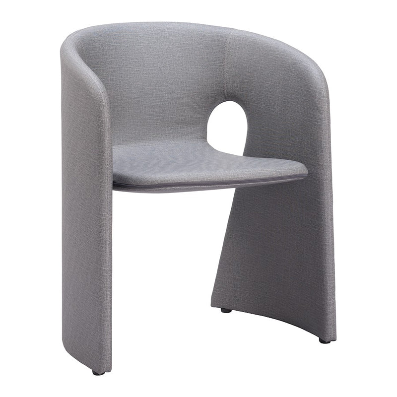 Zuo Modern Rosyth Dining Chair, Slate Gray