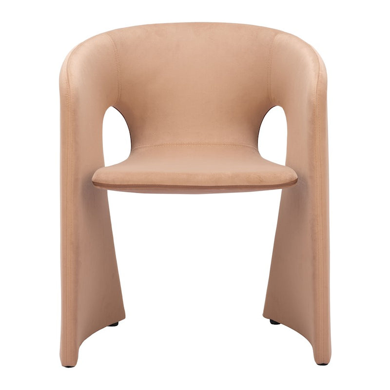 Zuo Modern Rosyth Dining Chair, Tan