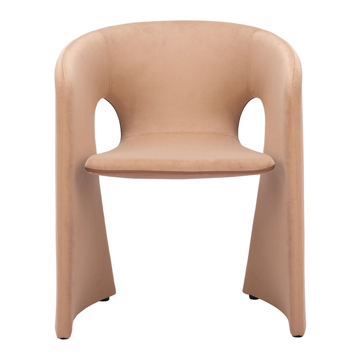 Zuo Modern Rosyth Dining Chair, Tan
