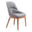 Zuo Modern Ayr Dining Chair Set of 2, Slate Gray