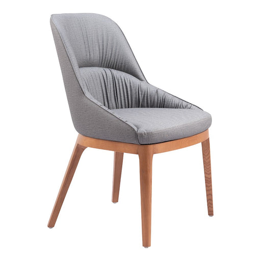Zuo Modern Ayr Dining Chair Set of 2, Slate Gray