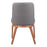 Zuo Modern Ayr Dining Chair Set of 2, Slate Gray