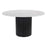 Zuo Modern Izola Dining Table, White/Black