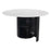 Zuo Modern Izola Dining Table, White/Black