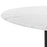 Zuo Modern Izola Dining Table, White/Black