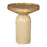 Zuo Modern Cendre Side Table, Gold/Beige