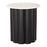 Zuo Modern Slika Side Table, White/Black - 110149
