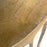 Zuo Modern Drip Coffee Table, Antique Brass